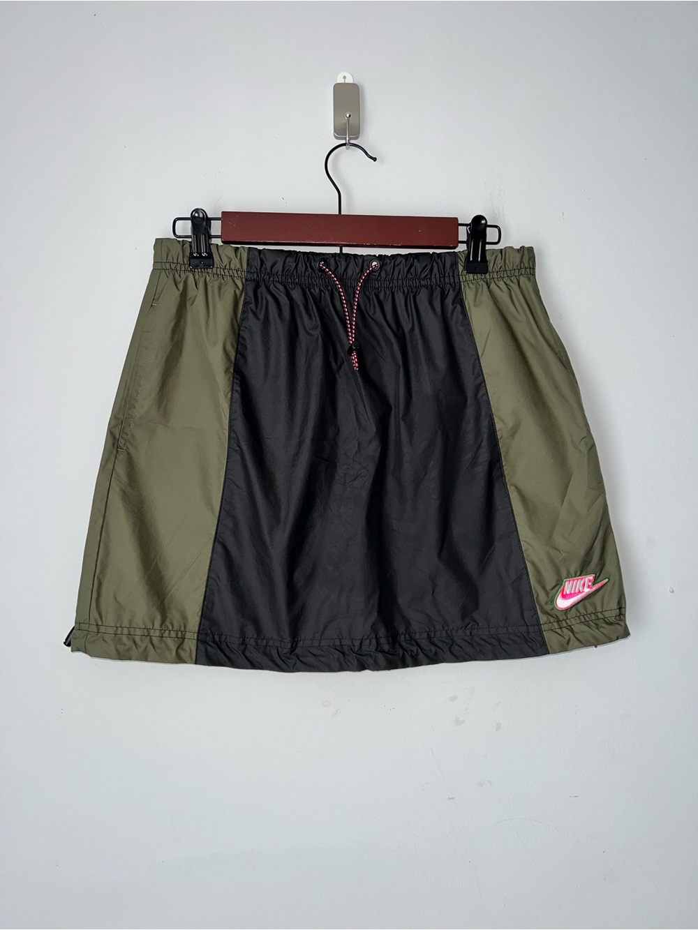 Nike Skirt Womens S Green Black Icon Clash Woven Athletic Golf Tennis Sportswear